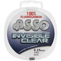 FLUOROCARBONE ASSO INVISIBLE CLEAR - 30M
