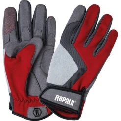 GANTS HOMME RAPALA PERFORMANCE - GRIS/ROUGE