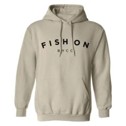 SWEAT HOMME CYRIL CHAUQUET FISH ON BYCC - SABLE