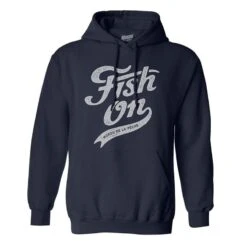 SWEAT HOMME CYRIL CHAUQUET FISH ON VINTAGE - MARINE