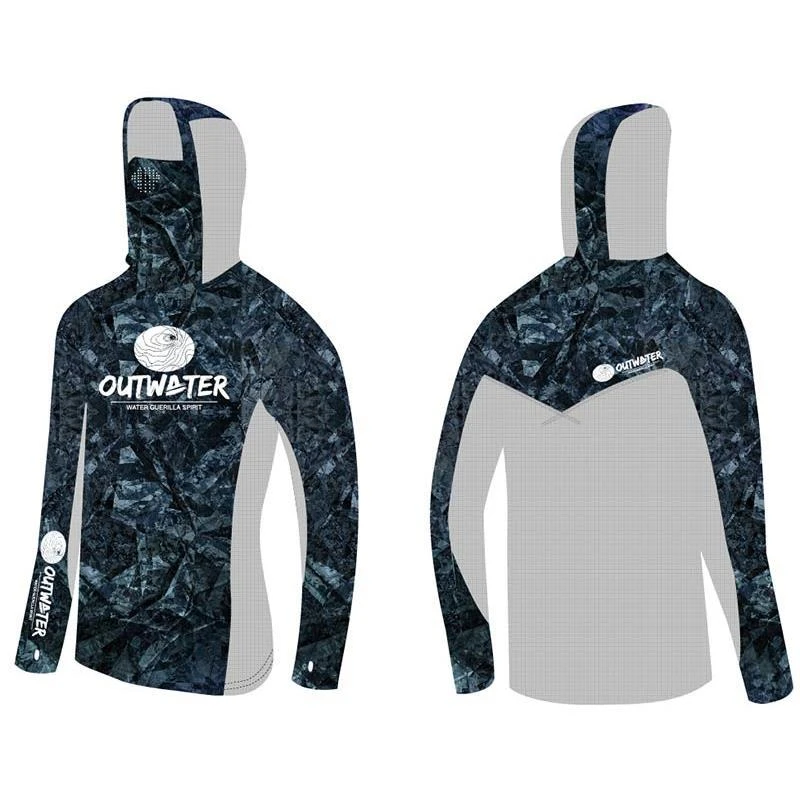 SWEAT HOMME OUTWATER GUERILLA DARK BLUE – Image 2