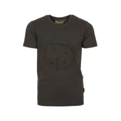 TEE SHIRT MANCHES COURTES JUNIOR PINEWOOD SALMON KID - ANTHRACITE
